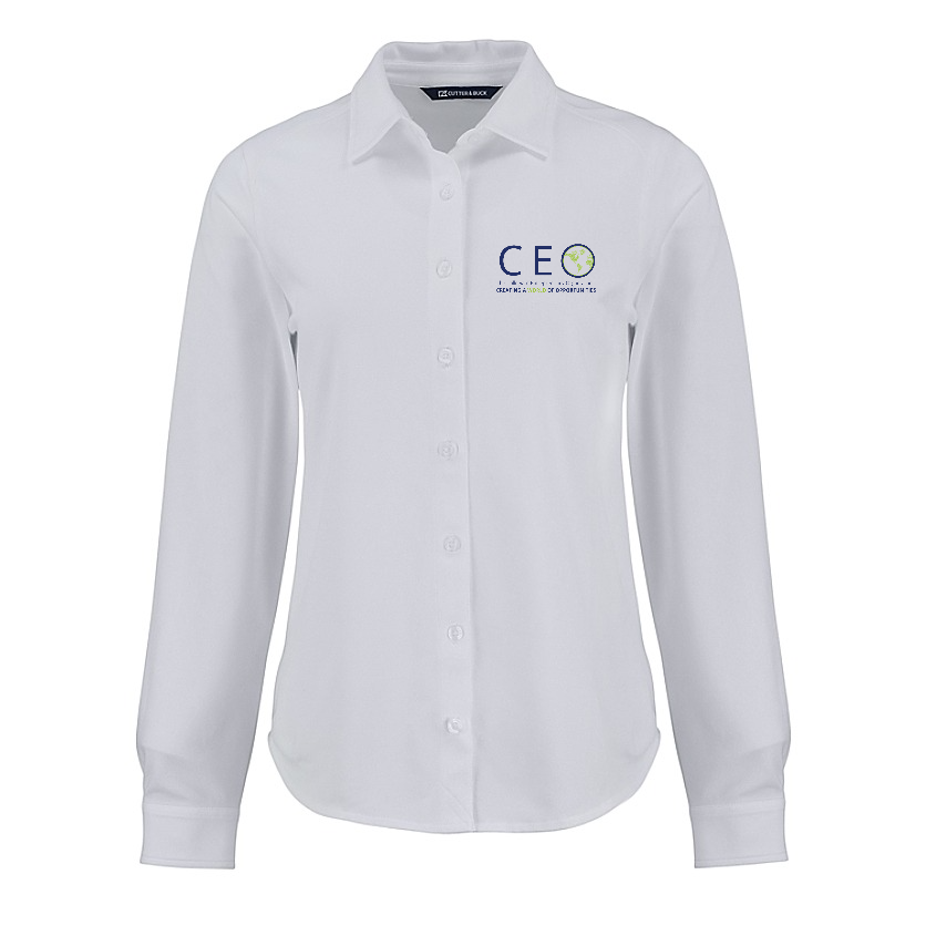 CEO Branded Button Down Dress Shirt