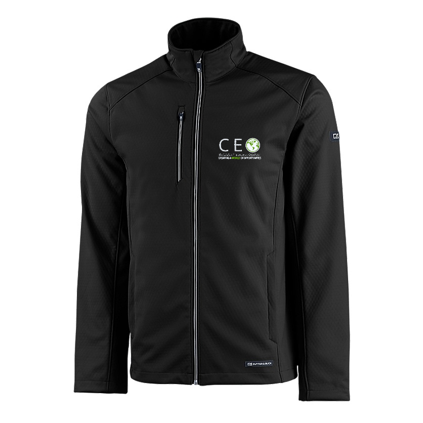 CEO Branded Softshell Full Zip Jacket