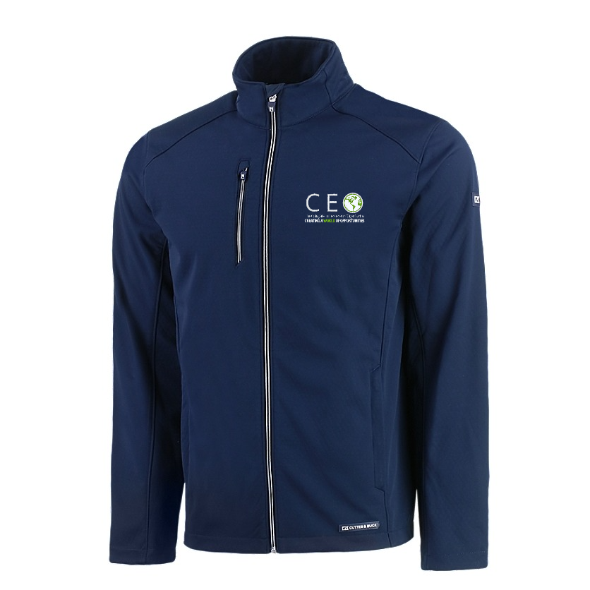 CEO Branded Softshell Full Zip Jacket